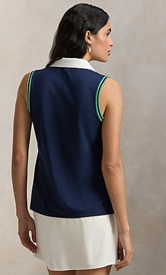 Ralph Lauren RLX SLEEVELESS AIR TECH PIQUE POPOVER POLO