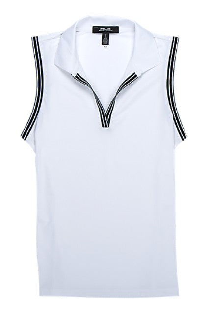 Ralph Lauren RLX SLEEVELESS AIR TECH PIQUE POPOVER POLO (Multiple Colors)