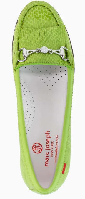 Marc Joseph Lexington 2 Women's Golf Shoes - Lime Snake