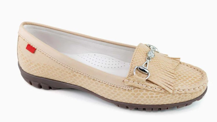 Marc Joseph Lexington 2 Women's Golf Shoes - Nude Snake