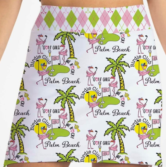 Skort Obsession PALM BEACH GOLF SKORT 17"