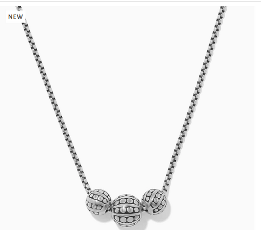 Brighton Pebble Dot Bola Trio Necklace