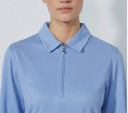 Daily Sports BLUE ILLUSIONS Peoria Long Sleeve Polo Shirt