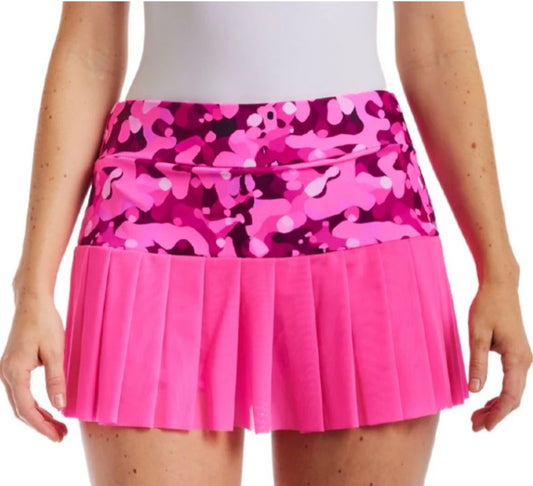 Tzu Tzu Piper Camo Queen Skort 13" or 15.5" (Multiple Colors and Lengths)