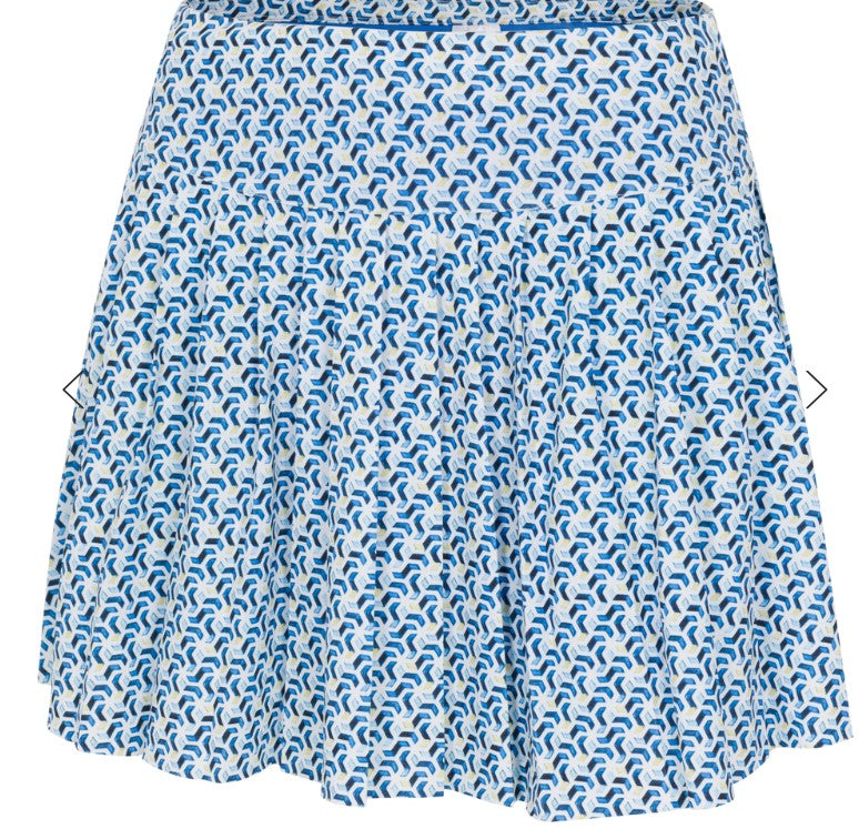 Greg Norman Pleated Scalloped Skort 16"