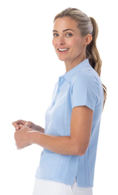 Belyn Key SANTA FE Pointelle Short Sleeve Sweater (Multiple Colors)