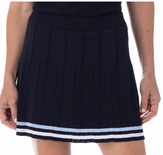 Belyn Key SANTA FE Pointelle Sweater Skort 16"
