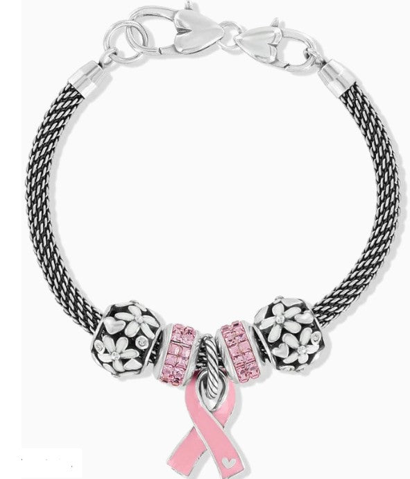 Power Of Pink Blooms Bracelet