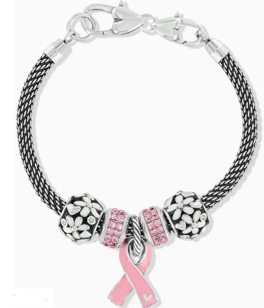 Power Of Pink Blooms Bracelet