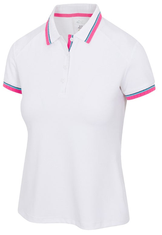 Greg Norman SHORT SLEEVE Prescott Pique Polo