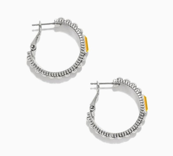 Brighton Pretty Tough Gem Hoop Earrings