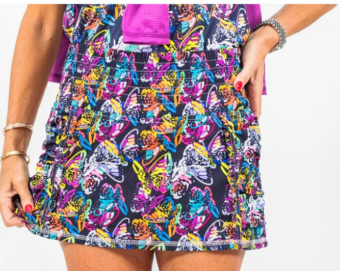 The Bubble "Butterfly" Prince Print Skirt 15" (Multiple Colors)