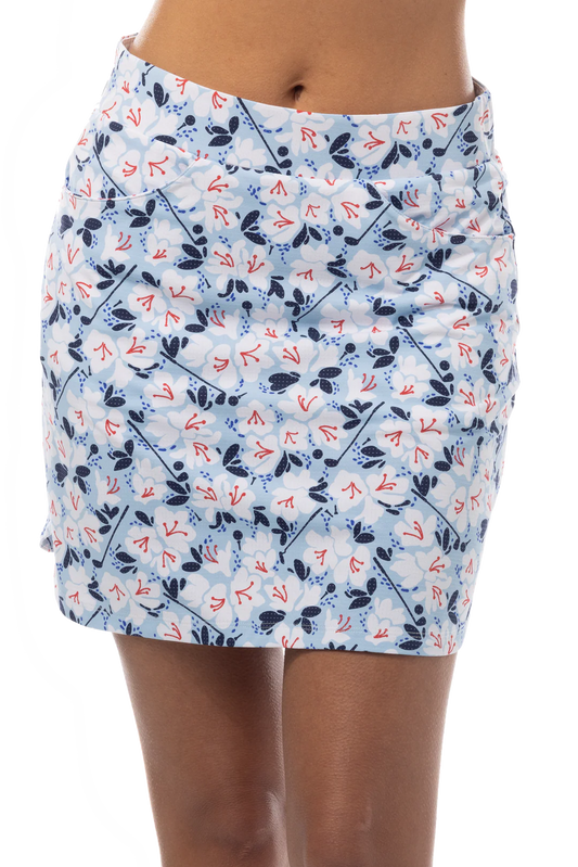 SanSoleil SolStyle Printed Skort 17" (Multiple Colors)