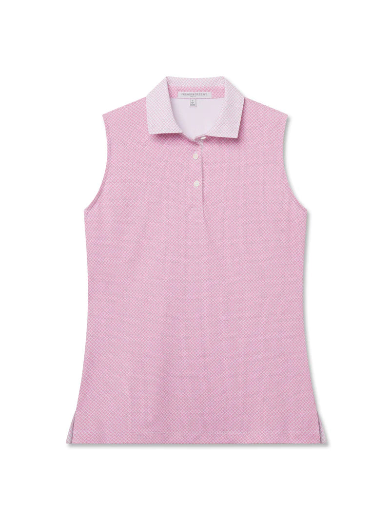 Fairway & Greene Frannie Sleeveless Polo