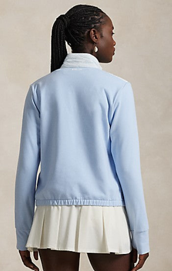 Ralph Lauren RLX TECH TERRY QUILTED HYBRID CROPPED JACKET