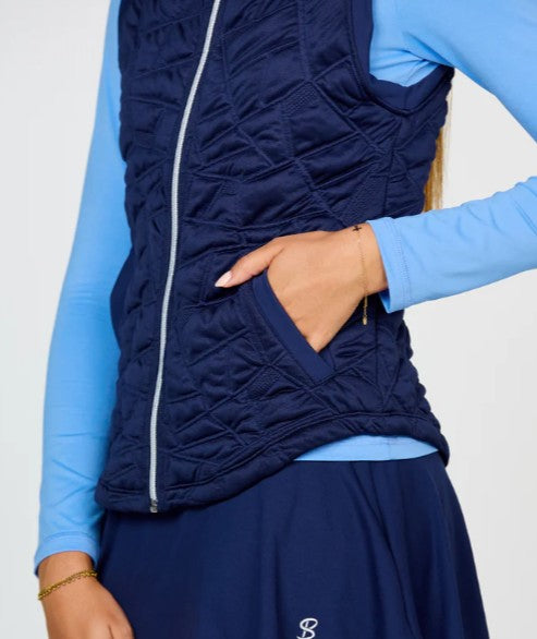 Sofibella  UV Staples Quilt Vest (Multiple Colors)