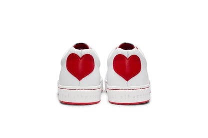 Royal Albartross Queen Of Hearts Golf Shoe in White/Red
