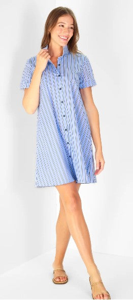 Duffield Lane Quinnie Short Sleeve Dress 36"