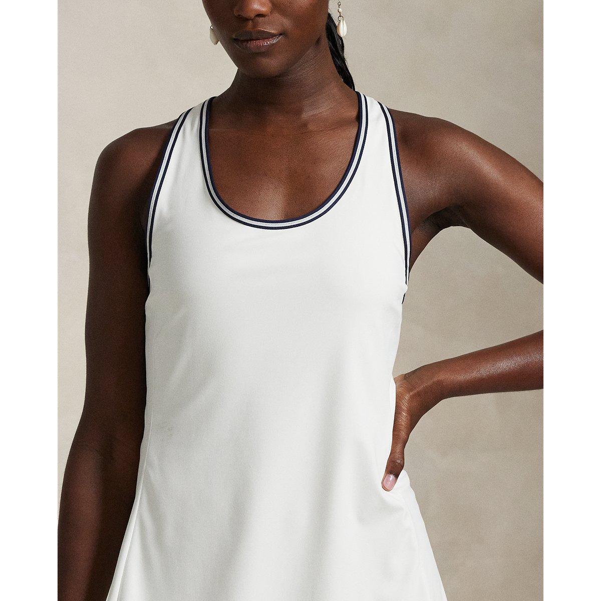 Ralph Lauren RLX SLEEVELESS DRY WICK INTERLOCK RACERBACK DRESS