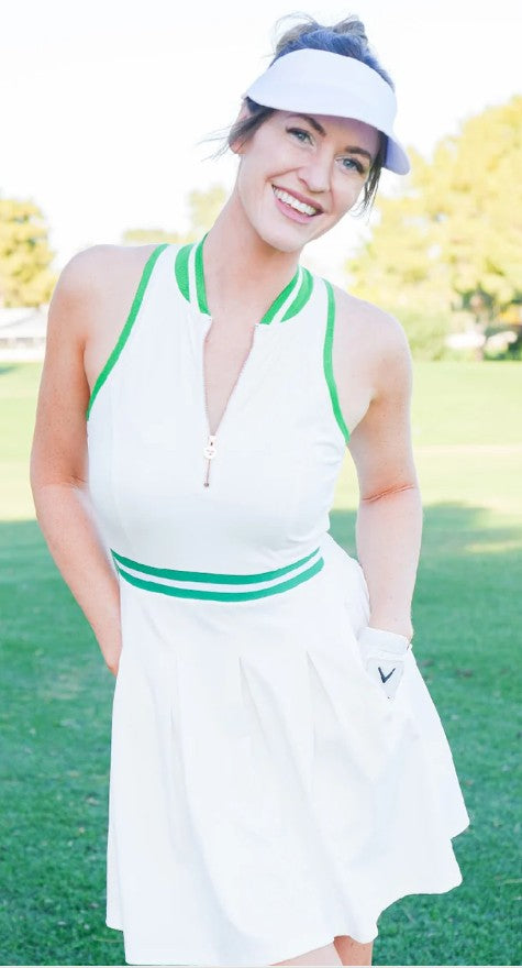 CALLIOPE GOLF Rae Sleeveless Racer Back Dress 34"