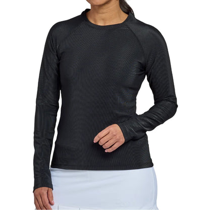 TZU TZU CALLY RIBBED LONG SLEEVE TOP (MULTIPLE COLORS)