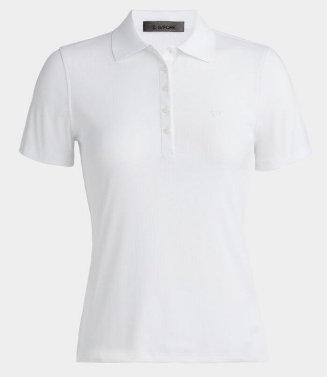 G/FORE APPAREL RIBBED TECH NYLON SHORT SLEEVE POLO (MULTIPLE COLORS)