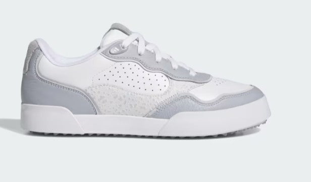 Adidas Retrocross 25 Spikeless Golf Shoes - Cloud White / Halo Silver / Dash Grey