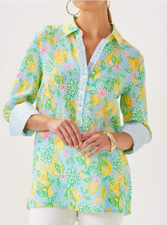 LILLY PULITZER Riverlyn 3/4 Sleeve Tunic