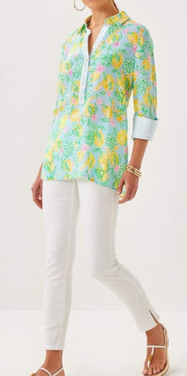 LILLY PULITZER Riverlyn 3/4 Sleeve Tunic