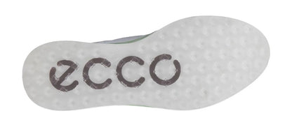 ECCO WOMEN'S S-THREE SPIKELESS GOLF SHOE in White/Matcha