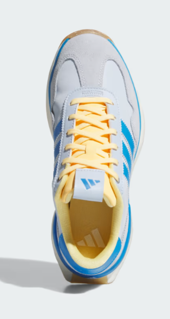 Adidas S2G 26 TEXTILE SPIKELESS Golf Shoes - Crystal Sky / Lucid Ray Blue / Ice Tangerine