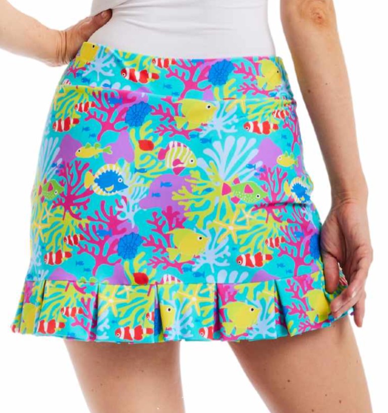 TZU TZU SAMBA FISHY SKORT 16"