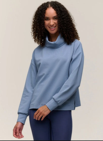 ZERO RESTRICTION SAM COWL PULLOVER (MULTIPLE COLORS)