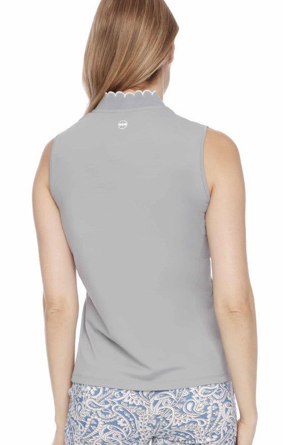 Swing Control INFINITY Velocity Sleeveless Scalloped Edge Top (Multiple Colors)