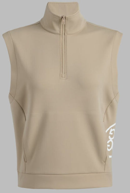 G/FORE APPAREL STRETCH SCUBA SLEEVELESS PULLOVER