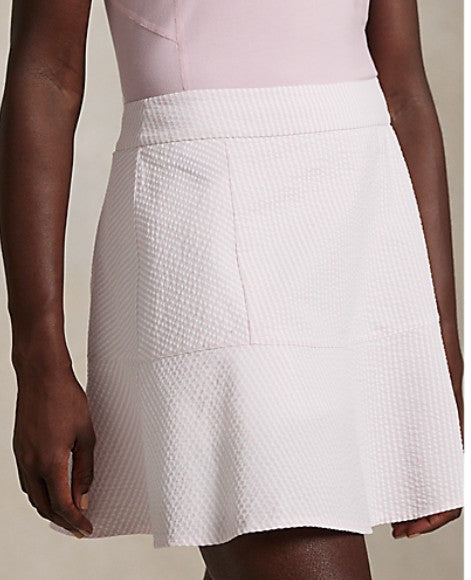 Ralph Lauren RLX SEERSUCKER STRETCH SKORT W/ FLOUNCE HEM 15" or 17"