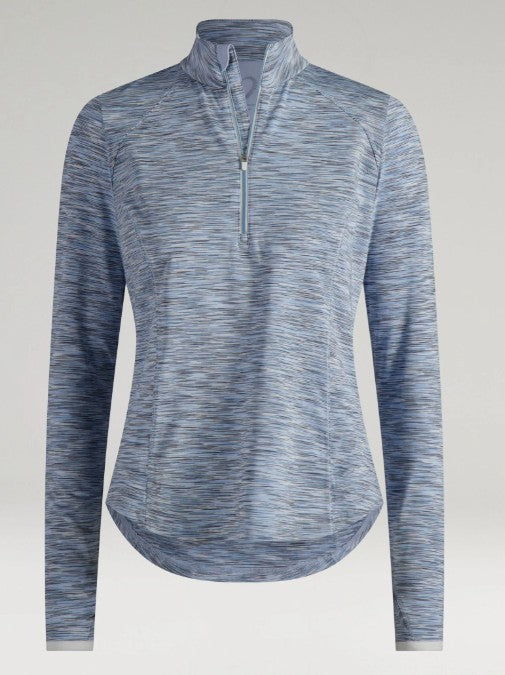 ZERO RESTRICTION SHAE LONGSLEEVE ZIP MOCK (MULTIPLE COLORS)