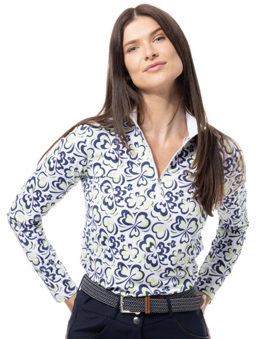 SanSoleil SolAir Cool Ultra-Mesh Long Sleeve Active Top (MULTIPLE COLORS)