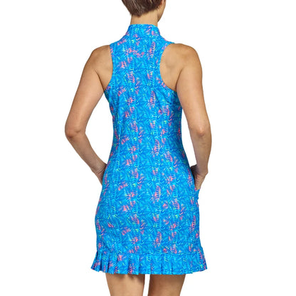 Tzu Tzu Shiloh Sleeveless Dress in Leafy