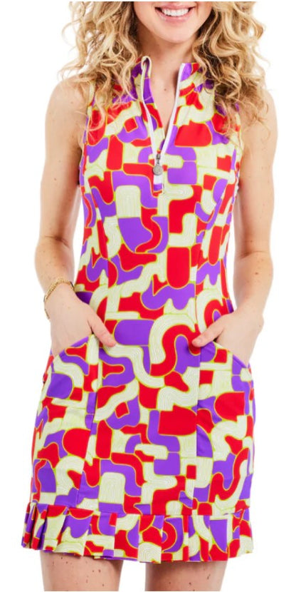 Tzu Tzu Shiloh Racerback Puzzler Dress