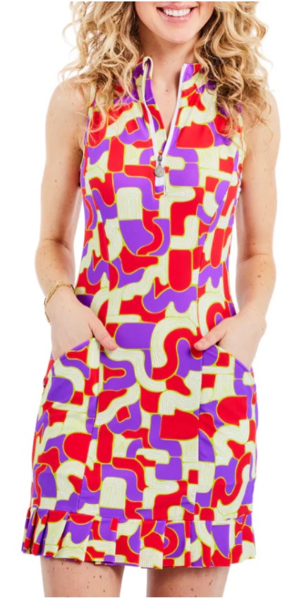 Tzu Tzu Shiloh Racerback Puzzler Dress