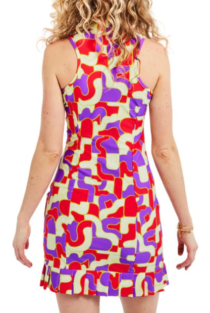 Tzu Tzu Shiloh Racerback Puzzler Dress