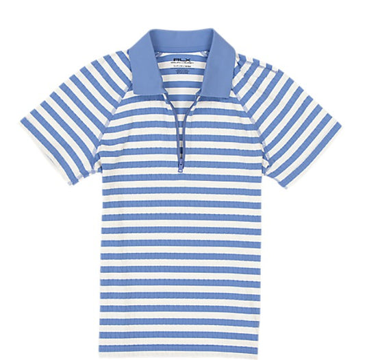 Ralph Lauren RLX SHORT SLEEVE ACTIVE CABLE KNIT POLO (Multiple Colors)