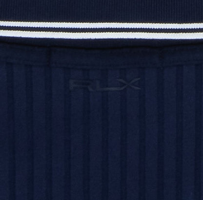 Ralph Lauren RLX SHORT-SLEEVE DROP NEEDLE RIB KNIT POLO (SLIM FIT)