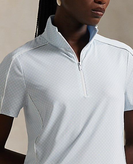 Ralph Lauren RLXSHORT-SLEEVE LIGHTWEIGHT AIRFLOW 1/2 ZIP MOCK NECK PULLOVER