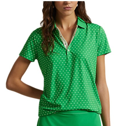 Ralph Lauren RLX SHORT-SLEEVE LIGHTWEIGHT AIRFLOW POLO POLKDA DOT (MULTIPLE COLORS)