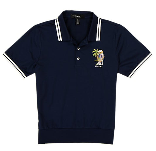 Ralph Lauren RLX SHORT-SLEEVE TOUR PIQUE VAL NOVELTY BEAR POLO (Multiple Colors)