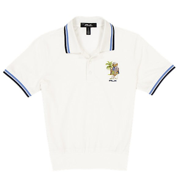 Ralph Lauren RLX SHORT-SLEEVE TOUR PIQUE VAL NOVELTY BEAR POLO