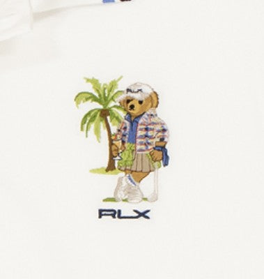 Ralph Lauren RLX SHORT-SLEEVE TOUR PIQUE VAL NOVELTY BEAR POLO