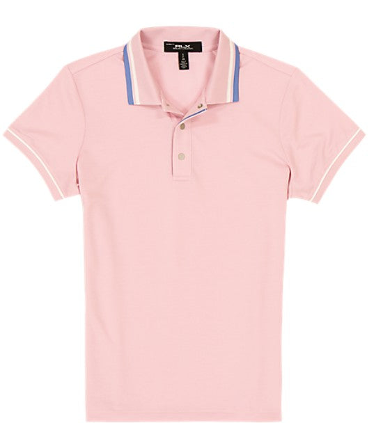 Ralph Lauren RLX Tour Pique Val Short Sleeve W/ 3 BUTTON PLACKET (Multiple Colors)
